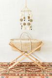  Lafos HandiCraft- Baby Basket-Rattan Baby Bassinett 