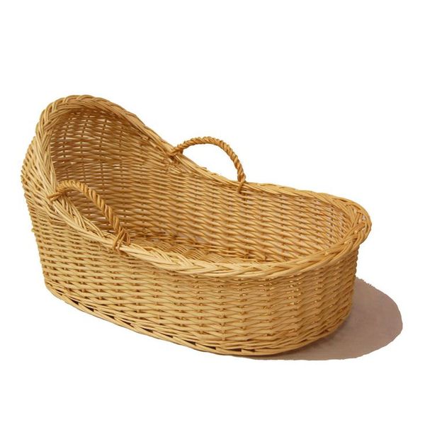  Lafos HandiCraft- Baby Moses Basket - Natural 