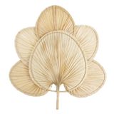  Lafos HandiCraft- Natural Palm Leaf Fan Decor 
