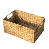  Lafos HandiCraft- Water Hyacinth with Handle/ Baskets for Organizing Bathroom 