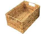  Lafos HandiCraft- Water Hyacinth with Handle/ Baskets for Organizing Bathroom 