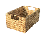  Lafos HandiCraft- Water Hyacinth with Handle/ Baskets for Organizing Bathroom 