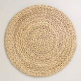  Lafos HandiCraft Decor- Round Water Hyacinth rug 
