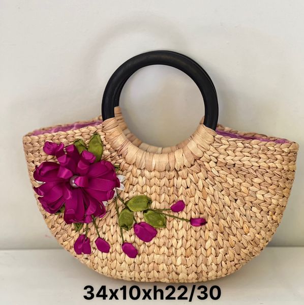  Lafos HandiCraft- Water Hyacinth Hand bags 