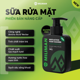  Combo 3 Chai Sữa Rửa Mặt Nam Da Dầu Trắng Da Ngừa Mụn MILIMAN Multi – Action Foam Cleanser 168g 