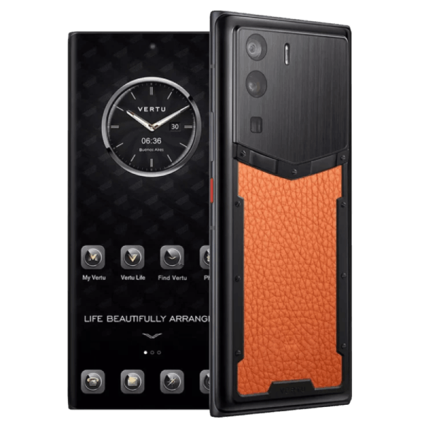  METAVERTU Calf Leather Dawning Orange 