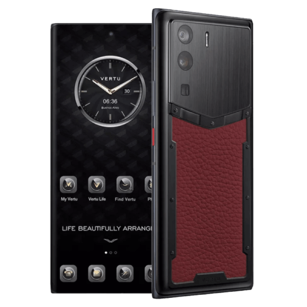  METAVERTU Calf Leather Rasberry Red Basic 