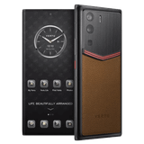  METAVERTU Enameled Calf Leather Brown Basic 