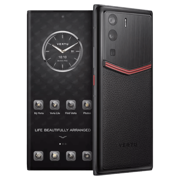 METAVERTU CURVE Enameled Calf Leather Black Pro