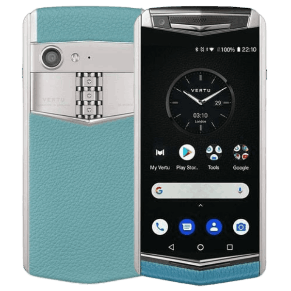 Aster P BAROQUE Calf Powder Blue