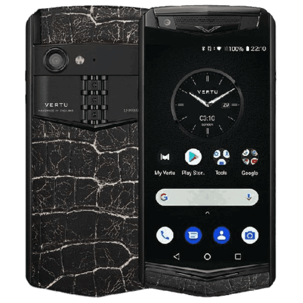 Aster P Gothic Alligator Lava Black