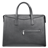  Black Briefcase Leather Bag for Men 