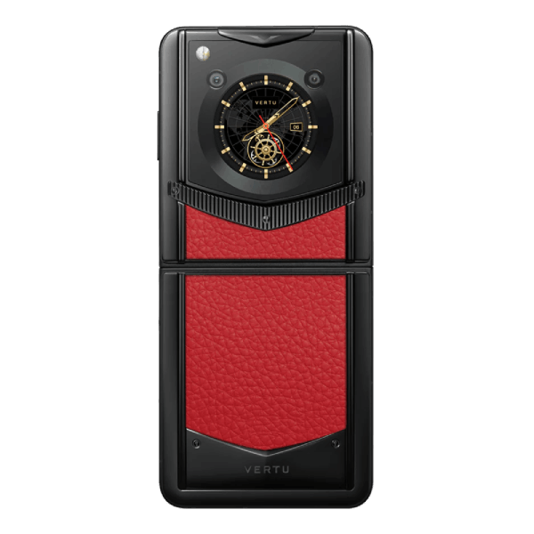 Vertu Ironflip Raspberry Red Calf Bes Fee