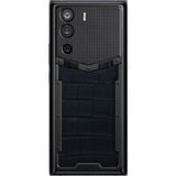  METAVERTU CURVE Navy Blue Alligator Leather Clous De Paris Basic 