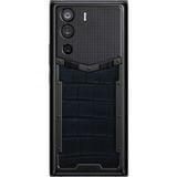  METAVERTU Navy Blue Alligator Leather Clous De Paris Basic 