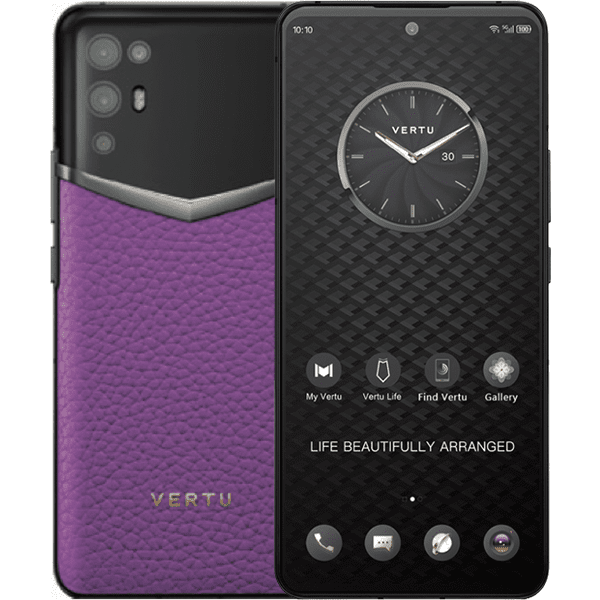 iVertu 5G Calf Leather Rose Red