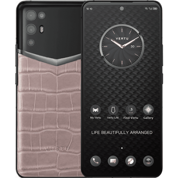  iVERTU Alligator Leather Hitom Pink 