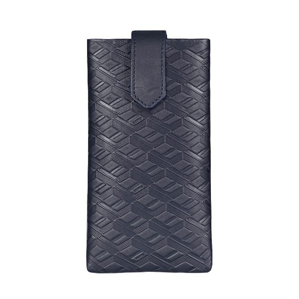  METAVERTU Calf Leather Phone Case Black 