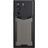  METAVERTU CURVE Grey Alligator Leather Clous De Paris Basic 