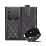  METAVERTU Stitching Calf Leather Jazz Black Basic 