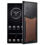  METAVERTU Basic Calf Leather Caramel Brown 