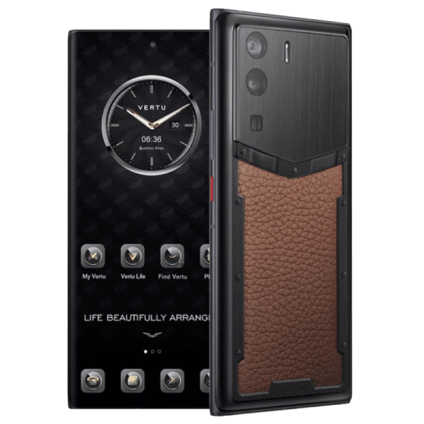  METAVERTU Basic Calf Leather Caramel Brown 