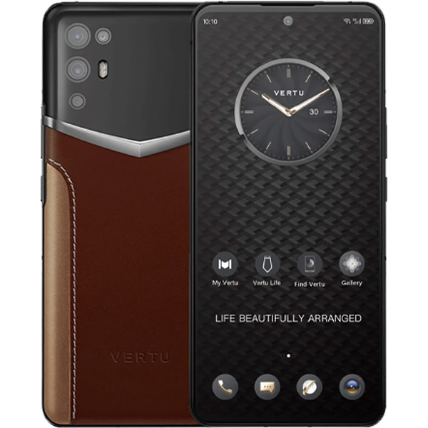 iVERTU 5G Quilting (Burgundy Red) Calf