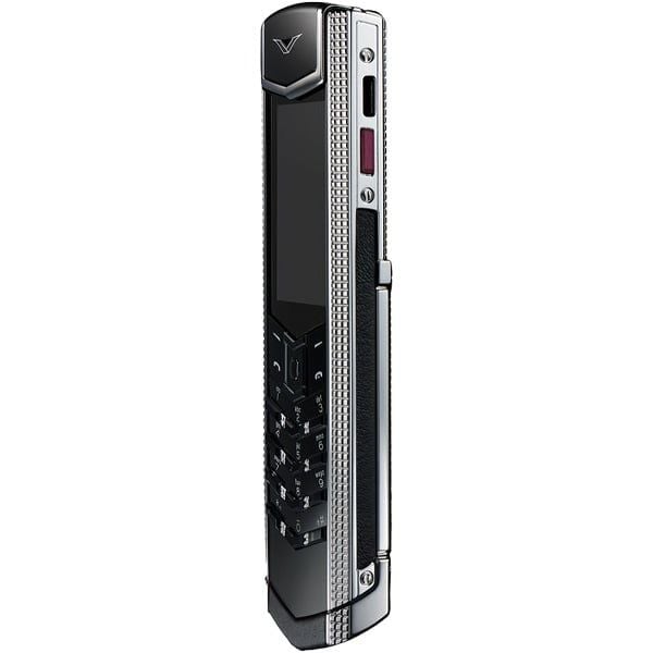  Vertu Signature V Pure Silver Clous De Paris 