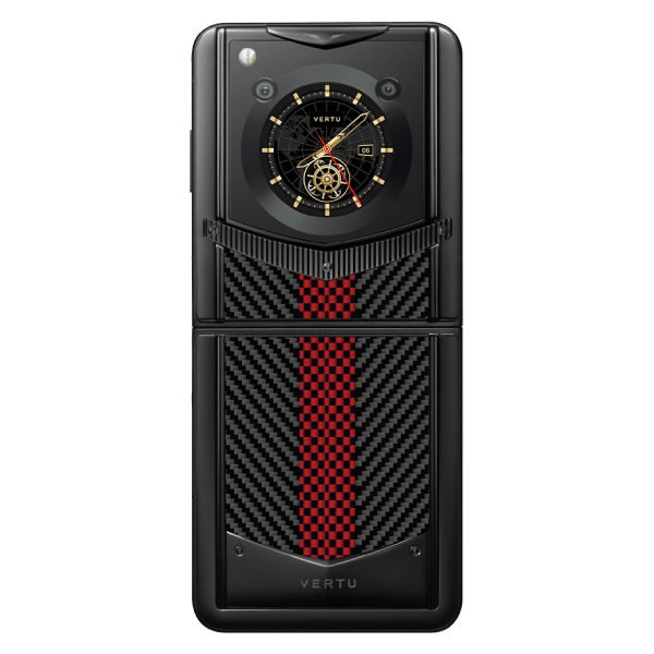 Vertu Ironflip Basic Blc/bls Carbon Texture Auspicious Phoenix Bes Fee