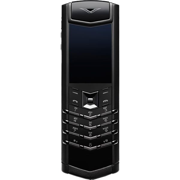  Vertu Signature V Stainless Steel Pure Black 