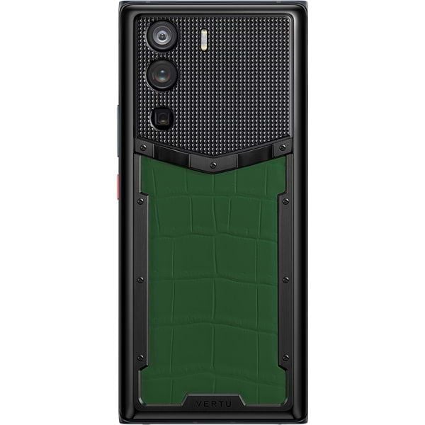  METAVERTU Dark Green Alligator Leather Clous De Paris Basic 