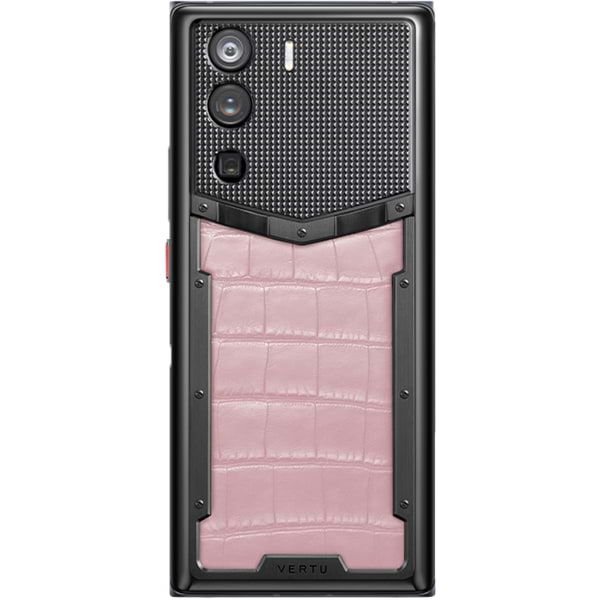  METAVERTU CURVE Sakura Pink Alligator Leather Clous De Paris Basic 