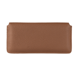  METAVERTU Wallet Calf Case Phone Bag Caramel Brown 