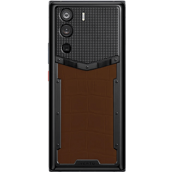  METAVERTU CURVE Red Brown Alligator Leather Clous De Paris Pro 