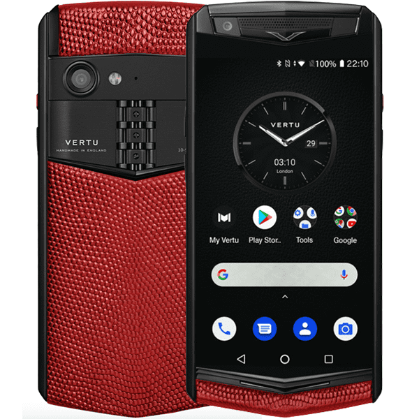  Vertu Aster P Gothic Lizard Red 