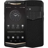  Vertu Aster P Gothic Yellow Gold Pure Black Calf 