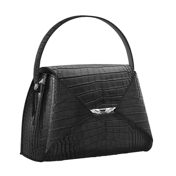  VERTU FOLDED V Black Alligator Bag 