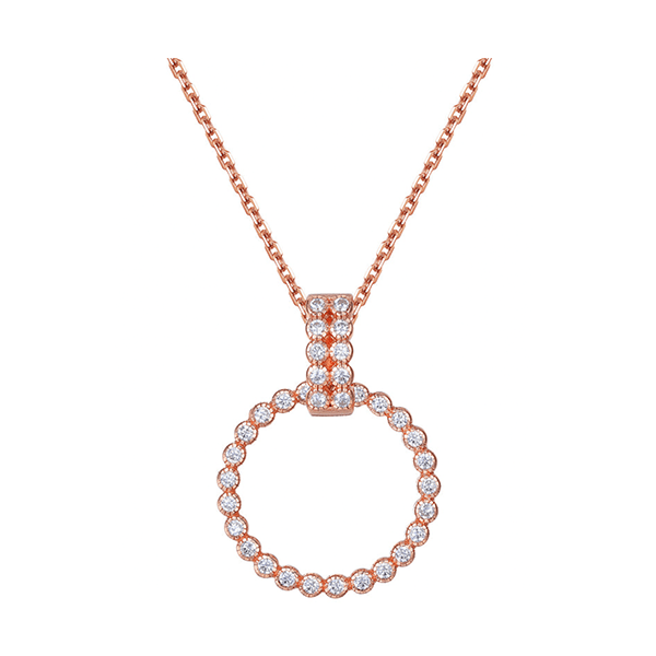  VERTU Garland Necklace Rose Gold 