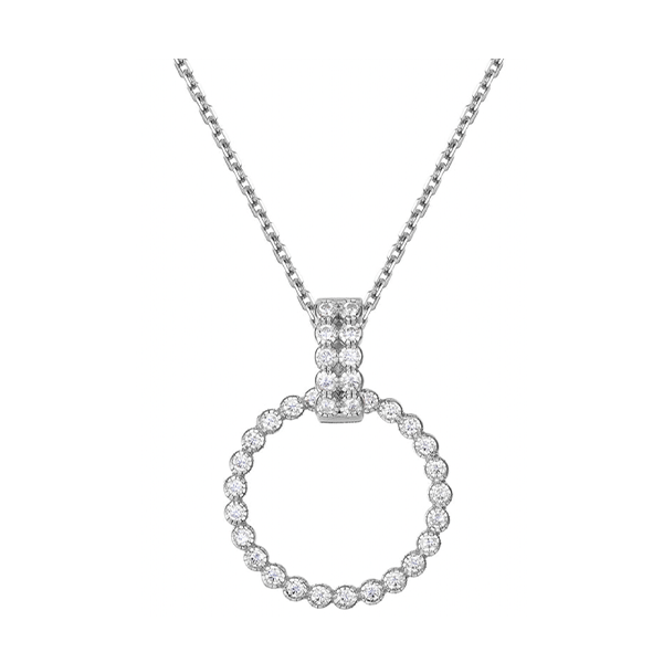  VERTU Garland Necklace White Gold 
