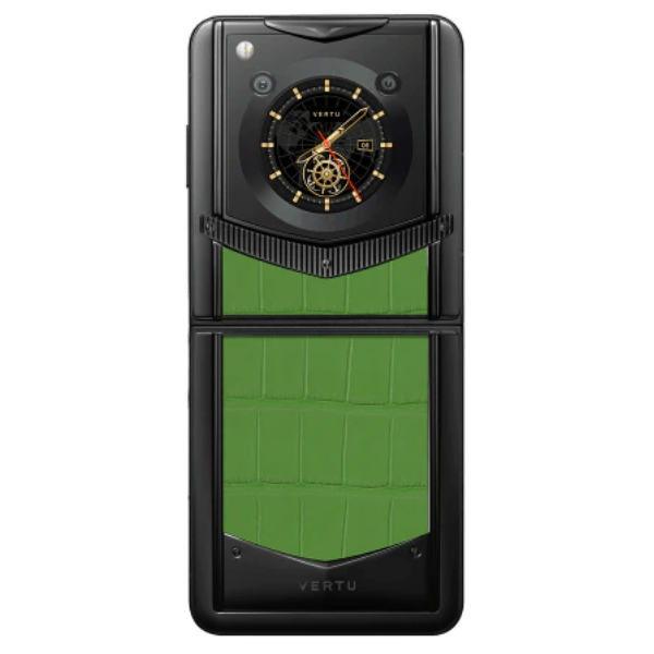 Vertu Ironflip Bamboo Green Alligator