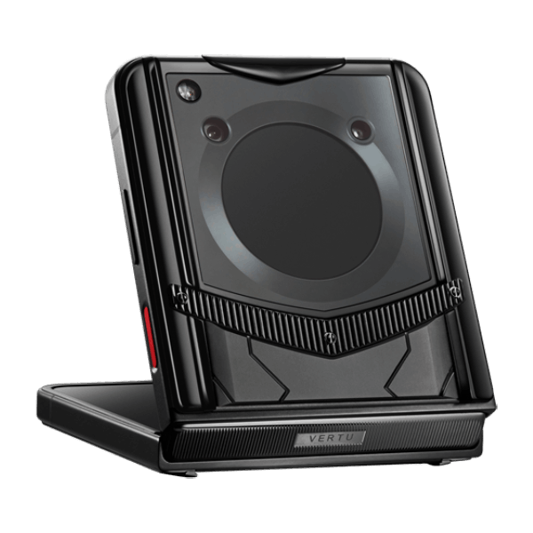  VERTU IRONFLIP Black Matte Titanium Alloy Mech 