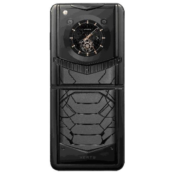  VERTU IRONFLIP Black Matte Titanium Alloy Mech 