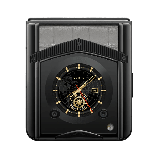  Vertu Ironflip Elephant Grey Alligator 