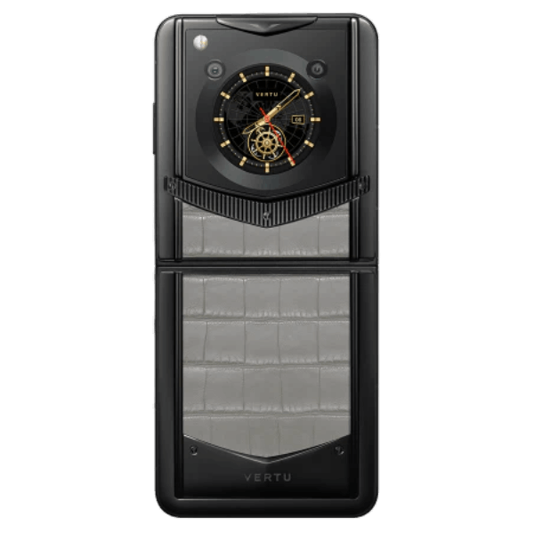  Vertu Ironflip Elephant Grey Alligator 