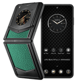  Vertu Ironflip Verona Green Calfskin 