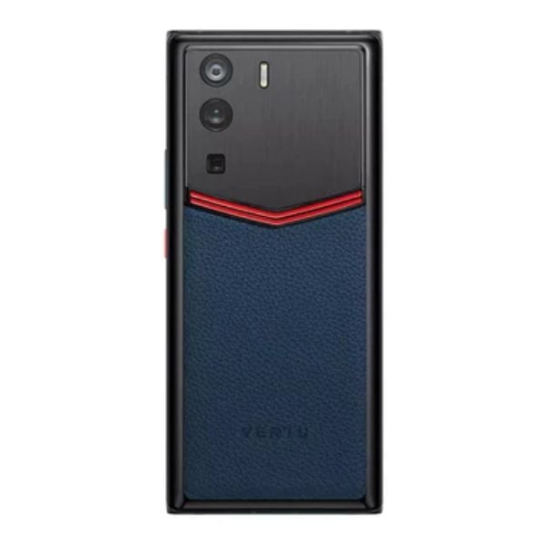  METAVERTU CURVE Enameled Calf Leather Blue Basic 