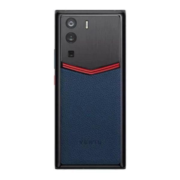  METAVERTU Enameled Calf Leather Blue Basic 