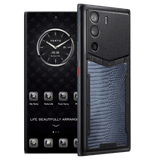  METAVERTU CURVE Pro Lizard Leather Gradient Blue With Clous De Paris 