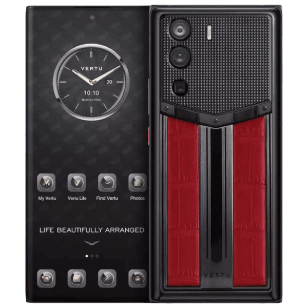  METAVERTU Race Track Design Raspberry Red Calf basic 