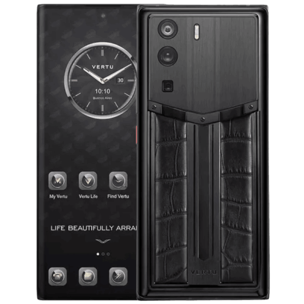  METAVERTU Race Track Design Black Alligator Basic 